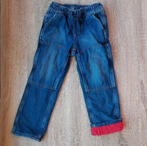 Gap euc fleece-lined jeans 5t - Picture 12 of 16